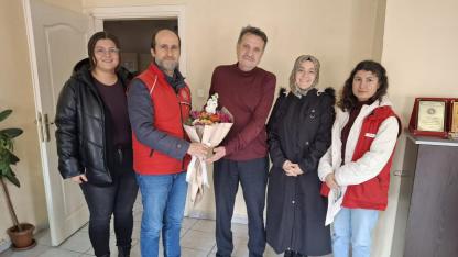 Gençlik Merkezi’nden Başkan Oğuz’a ziyaret