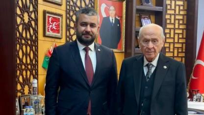İl Başkanı Gözel’den Bahçeli’ye ziyaret