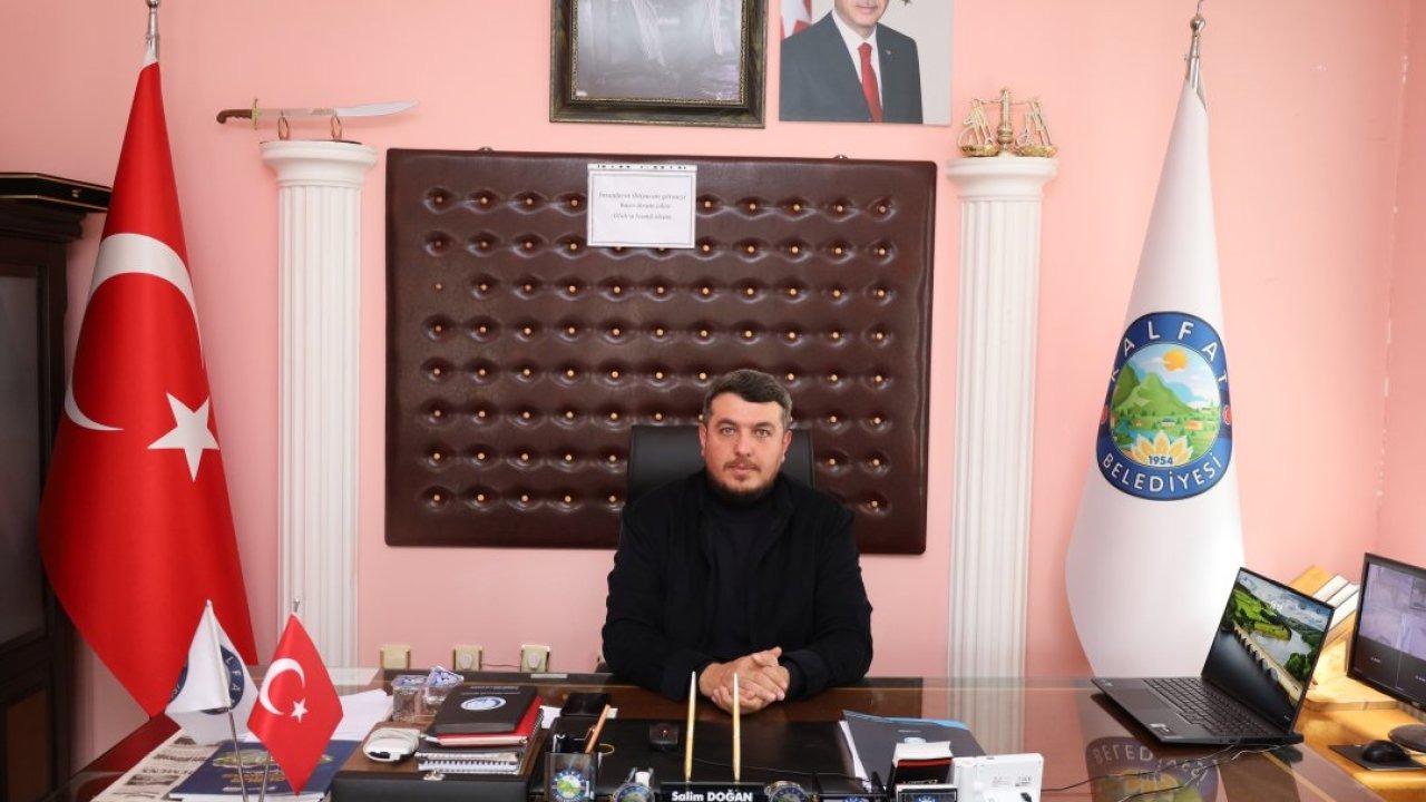 Kalfat Belde Belediye Başkanı Doğan, çalışmalarıyla ilgili bilgi verdi