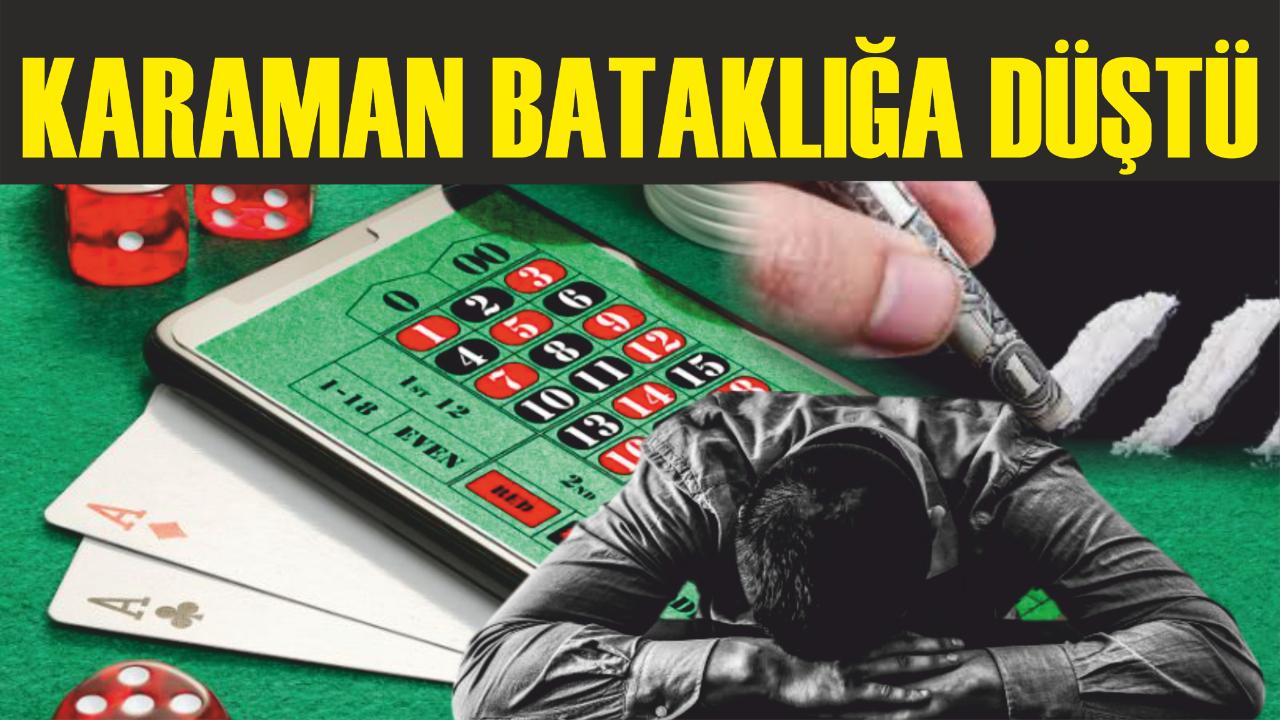 Karaman bataklığa düştü