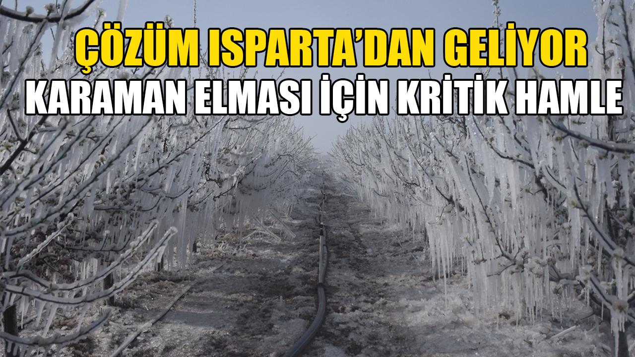 Karaman elması için kritik hamle