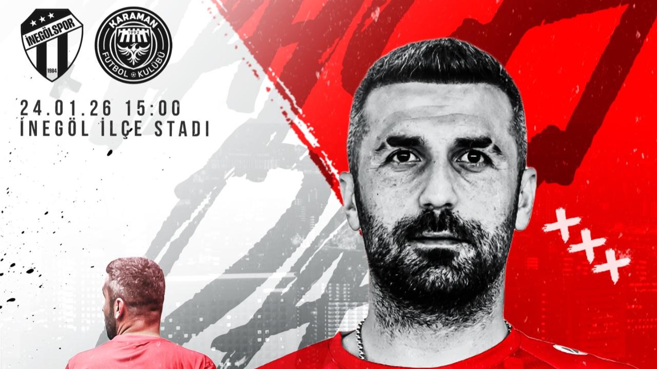 Karaman FK–İnegölspor maçı canlı yayınlanacak
