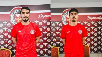 Karaman FK’da orta sahaya çifte takviye