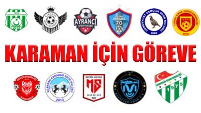 Karaman için göreve