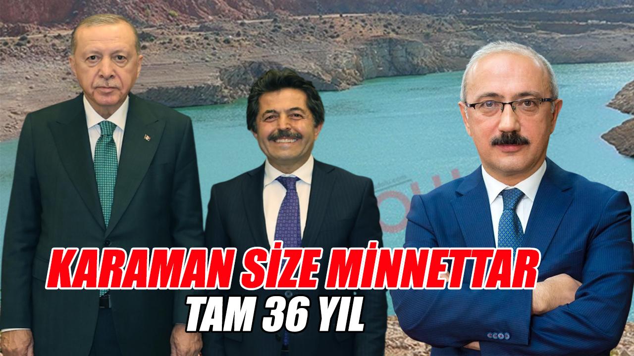 Karaman tarihine geçtiler - tam 36 yıl