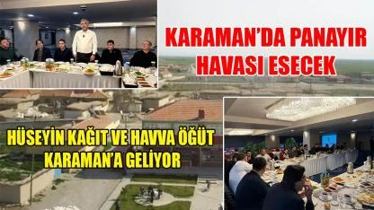 Karaman’da panayır havası esecek