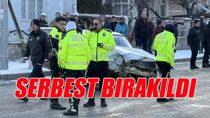 Karaman'da serbest bırakıldı