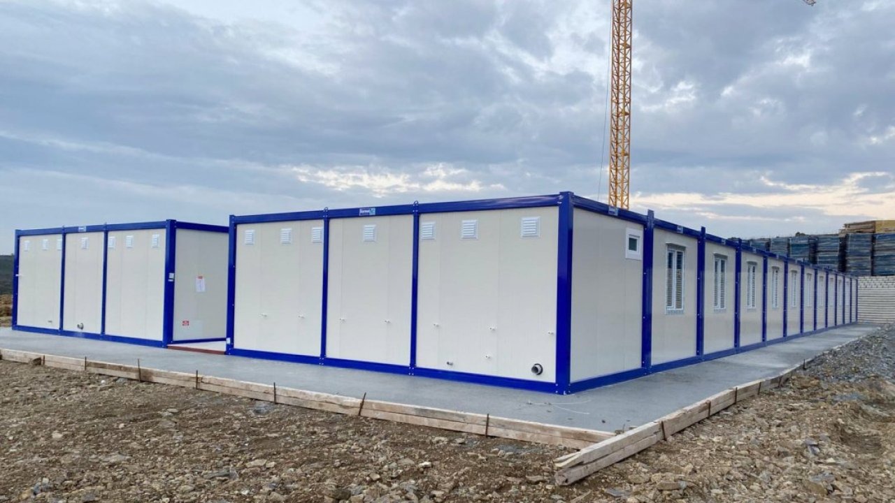 Karmod'dan Tunus'a konteyner şantiye ihracatı