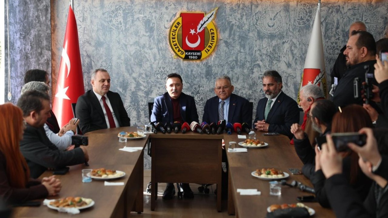 Kayseri'de protokol üyelerinden KGC'ye ziyaret