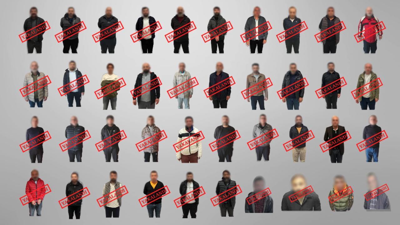 Kırmızı bültenle aranıyorlardı yakalandılar