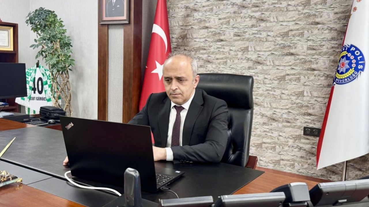 Kırşehir İl Emniyet Müdürü Görücü, AA'nın "Yılın Kareleri" oylamasına katıldı