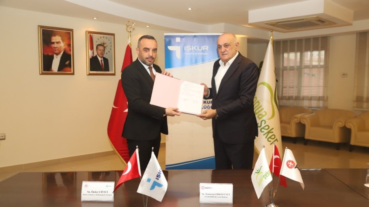 Konya'da İŞKUR ile Anadolu Birlik Holding arasında iş birliği protokolü