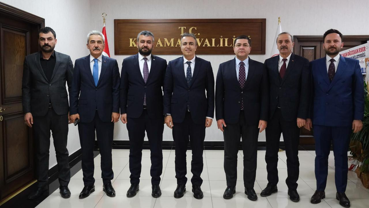 MHP Karaman teşkilatından Vali Çiçek’e ziyaret