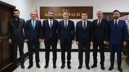 MHP Karaman teşkilatından Vali Çiçek’e ziyaret