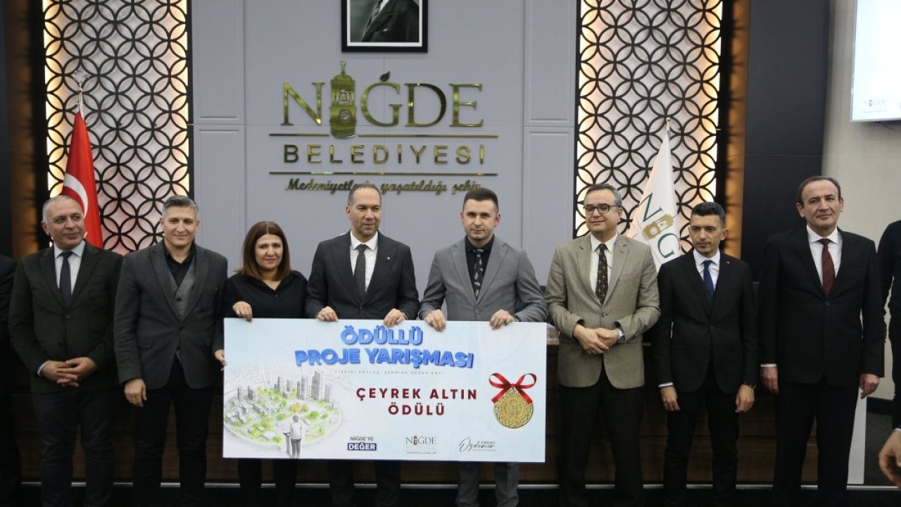 Niğde'de "Fikrini Paylaş, Şehrine Değer Kat Yarışması"nın ödül töreni yapıldı