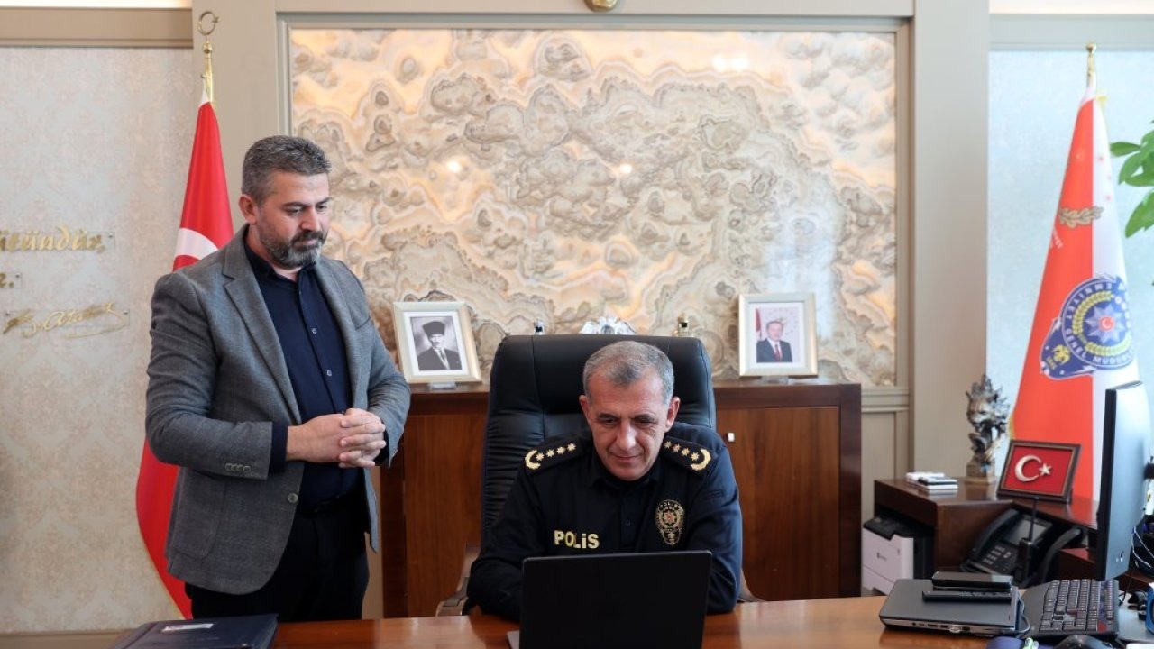 Sivas Emniyet Müdürü Alaağaçlı, AA'nın "Yılın Kareleri" oylamasına katıldı