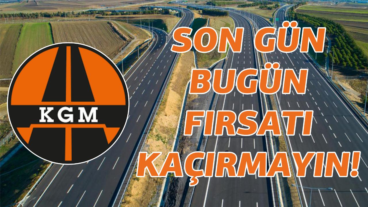 Son gün bugün fırsatı kaçırmayın!