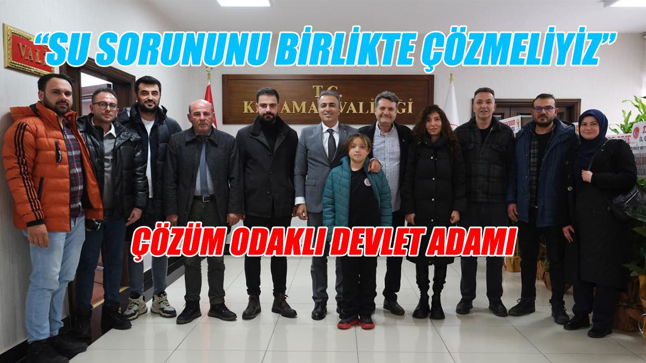 "Su sorununu birlikte çözmeliyiz"