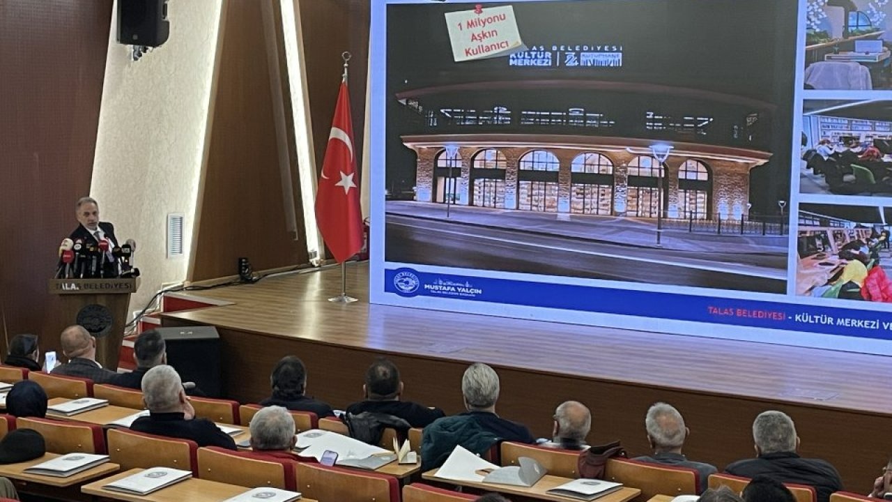 Talas Belediye Başkanı Yalçın, basın mensuplarıyla bir araya geldi