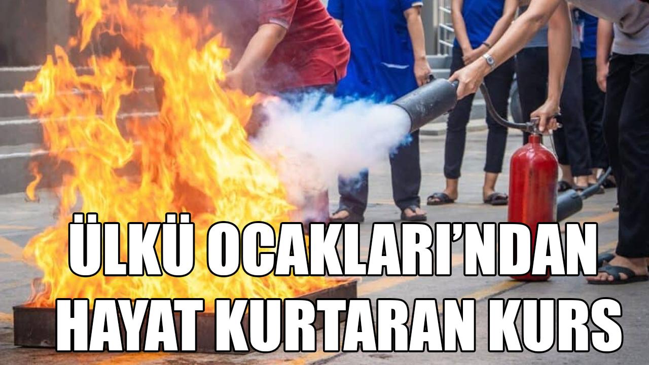 Ülkü Ocakları’ndan hayat kurtaran kurs
