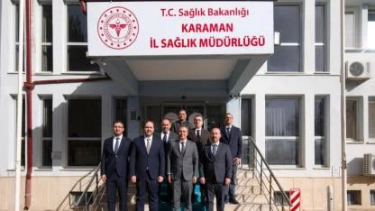 Vali Çiçek İl Sağlık Müdürlüğü’nde