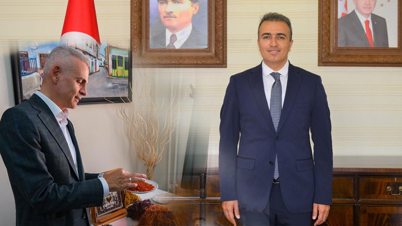 Vali Çiçekli gitti Vali Çiçek geldi