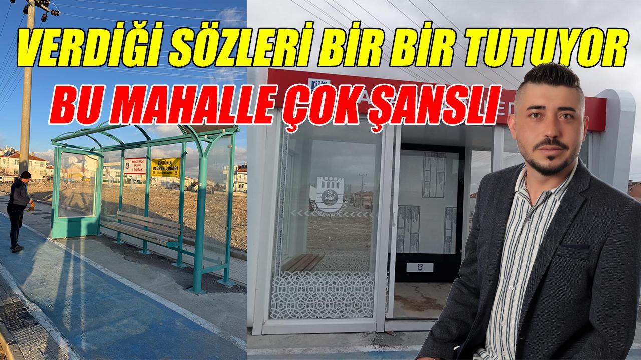 Verdiği her sözü tutuyor - bu mahalle çok şanslı