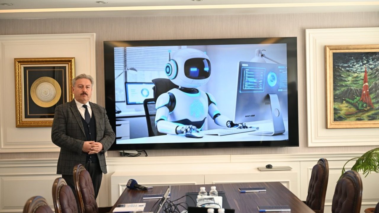 Yapay zeka asistanı "Mega" Kayseri halkının hizmetinde