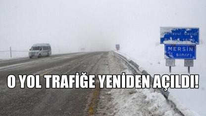 Yeniden ulaşıma açıldı