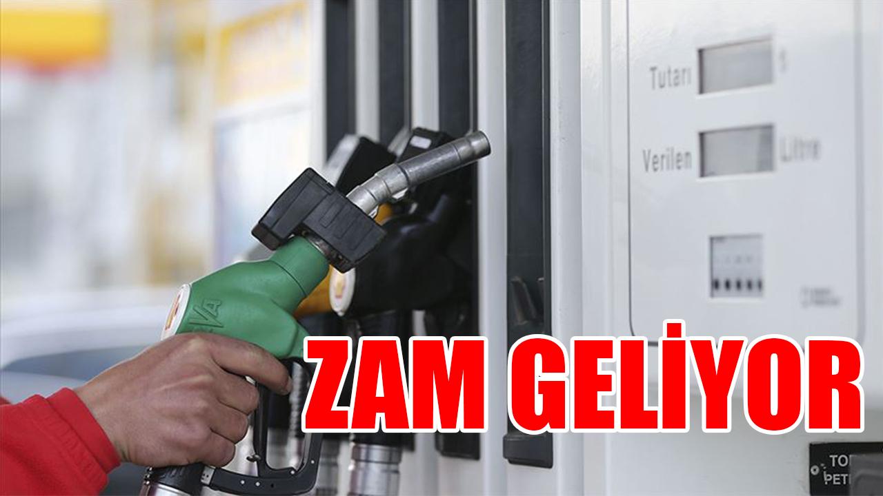 Zam geliyor