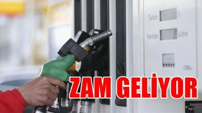 Zam geliyor