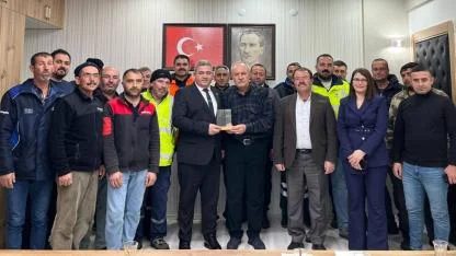 35 Yıllık hizmete veda