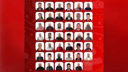 41 firari suçlu yakalandı