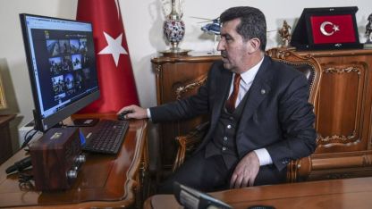 ASBÜ Rektörü Prof. Dr. Arıcan, AA'nın "Yılın Kareleri" oylamasına katıldı