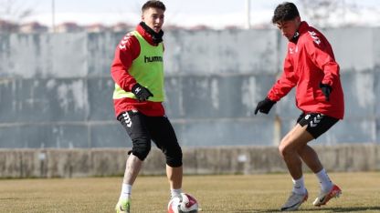 Sivasspor, Sarıyer maçının hazırlıklarını sürdürdü