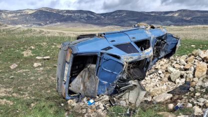 Beypazarı'ndaki trafik kazalarında 2 kişi yaralandı