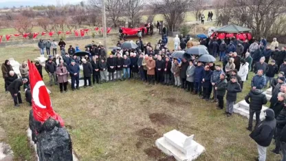 Sivas'ta Ermenilerce şehit edilen 71 asker anıldı