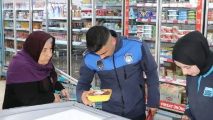 Ulaş'ta ramazan ayı öncesi marketler denetlendi