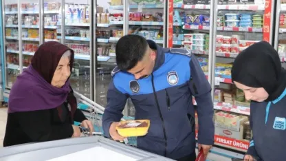 Ulaş'ta ramazan ayı öncesi marketler denetlendi