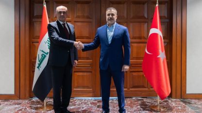Dışişleri Bakanı Fidan, Irak Savunma Bakanı Abbasi ile Ankara'da görüştü