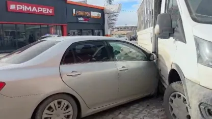 Aksaray'da trafik kazasında 1 kişi yaralandı