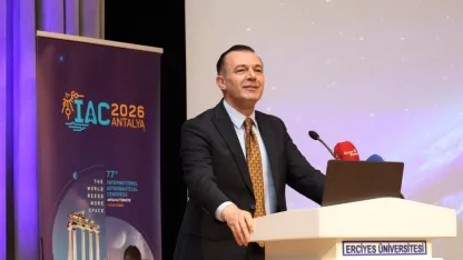 Türkiye Uzay Ajansı Başkanı Kıraç, Kayseri'de konuştu: