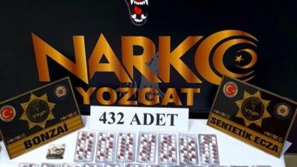 Yozgat'ta uyuşturucu operasyonunda 2 zanlı yakalandı