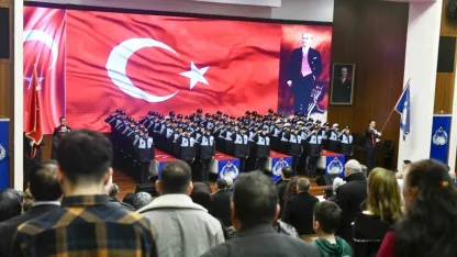 Aday memurluk sürecini tamamlayan 110 zabıta için yemin töreni yapıldı