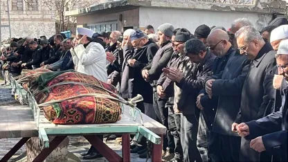 Nevşehir'de karbonmonoksit gazından zehirlenen ailenin cenazeleri toprağa verildi