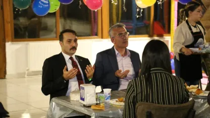 Gemerek'te şehit aileleri, gaziler ve yakınları iftar sofrasında buluştu