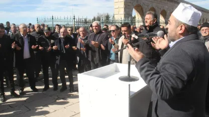 Beyşehir Gölü kıyısında şükür duası yapıldı