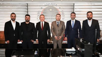 TBMM Dışişleri Komisyonu Başkanı Fuat Oktay'dan Gençlerbirliği'ne ziyaret