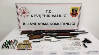 Nevşehir'de uyuşturucu operasyonunda 4 şüpheli tutuklandı