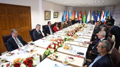 TÜRKSOY'un ev sahipliğinde Ankara'da iftar verildi